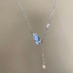 Load image into Gallery viewer, Chic Butterfly Tassel Necklace