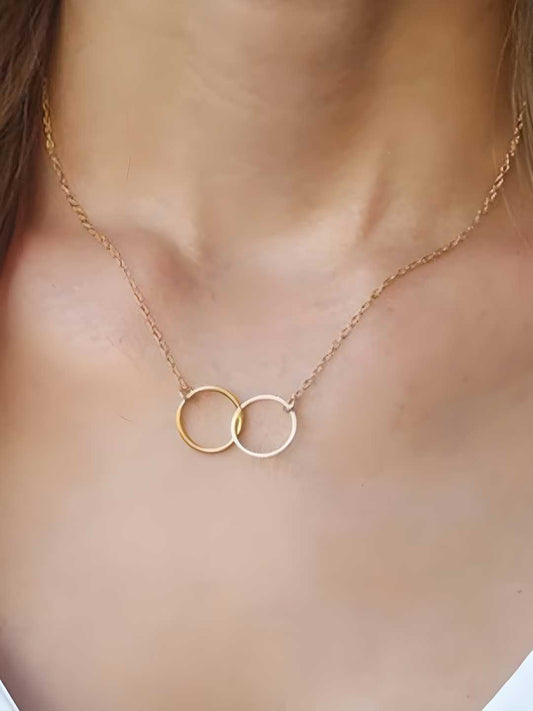 Gold Plated Stylish Necklace - My Store