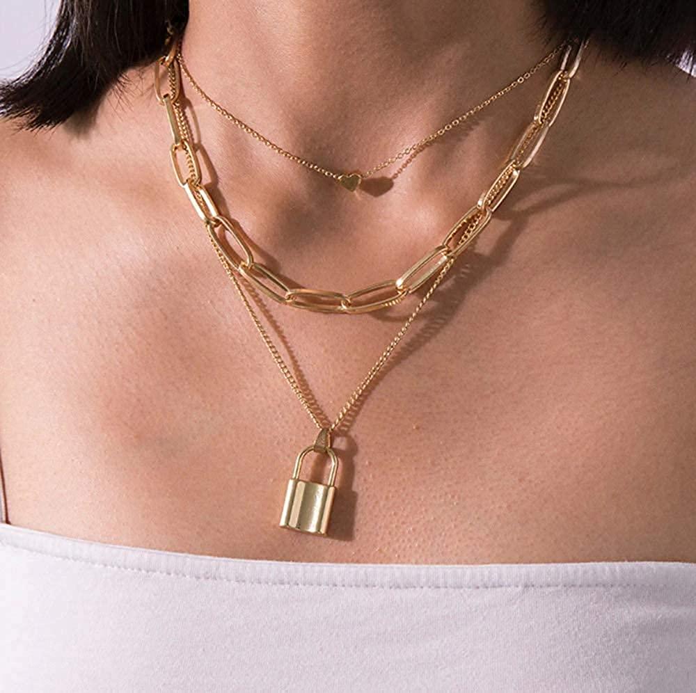 Gold Plated Stylish Necklace - My Store