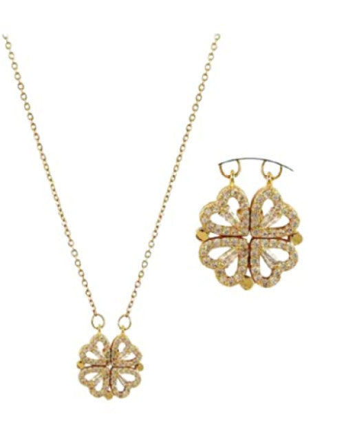 Gold Plated Stylish Necklace (Pack of 1)